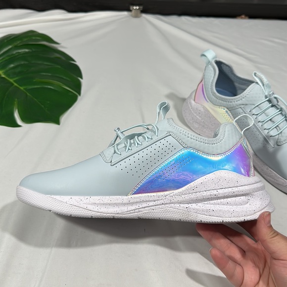 Clove Shoes New Clove 1 Women Blue Holographic 222 Birthday Limited